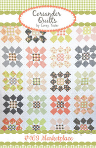 Marketplace Quilt Pattern by Coriander Quilts CQ169
