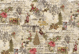 Marches De Noel Mini Charm 2.5&quot; by  3 Sisters for Moda Fabrics  44230MC BIN58