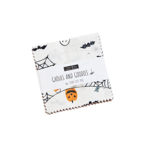 Ghouls and Goodies Mini Charms 2.5 inch by Stacy Iest Hsu for Moda Fabrics 20680MC bin 72