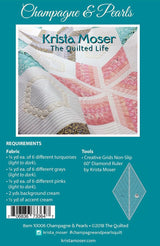 Champagne and Pearls TQL10006- PAPER PATTERN-only By Krista Moser
