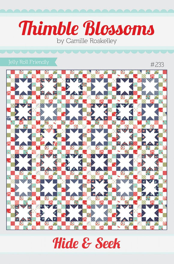 Hide and Seek Thimble Blossoms Quilt Pattern TBL234