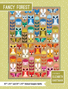 Fancy Forest Quilt Pattern by Elizabeth Hartman EH023