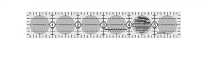 Creative Grids Quilt Ruler 1in x 6in- CGR106 ***ships for free***