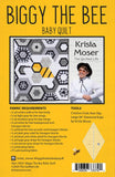 Biggy The Bee Baby Quilt  TQL10021 - PAPER PATTERN-only By Krista Moser 42&quot; x 48&quot;