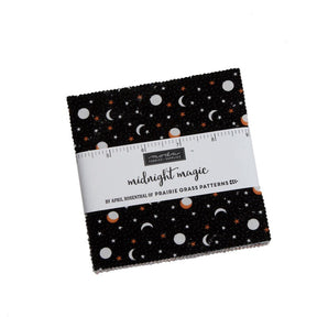 Midnight Magic 5" Charm pack By April Rosenthal for Moda Fabrics 24080PP