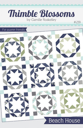 Beach House Thimble Blossoms Quilt Pattern TBL239
