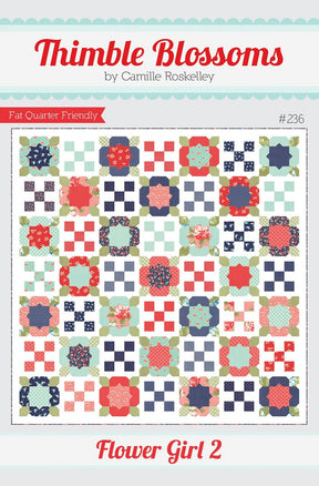 Flower Girl 2 Thimble Blossoms Quilt Pattern TBL236