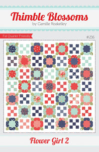 Flower Girl 2 Thimble Blossoms Quilt Pattern TBL236