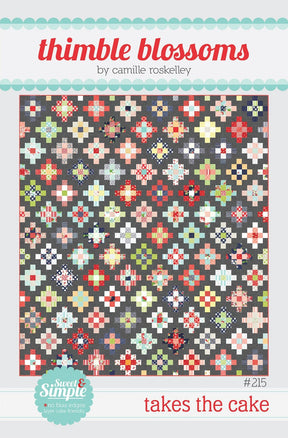Takes a Cake Thimble Blossoms   sewing pattern TBl215