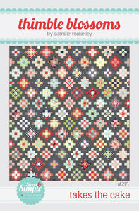 Takes a Cake Thimble Blossoms   sewing pattern TBl215