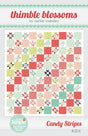 Candy Stripes Pattern Thimble Blossoms  TBl204