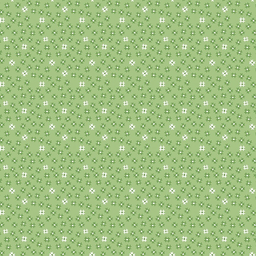 Prim Small Churndash Granny Apple Yardage C9695-GRANNYAPPLE