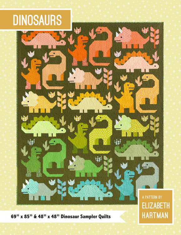 Dinosaurs Pattern by Elizabeth Hartman EH058