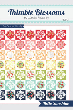 Hello Sunshine Thimble Blossoms sewing pattern TBL242