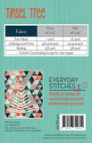 Tinsel Tree  Quilt Pattern ES-TIN-501