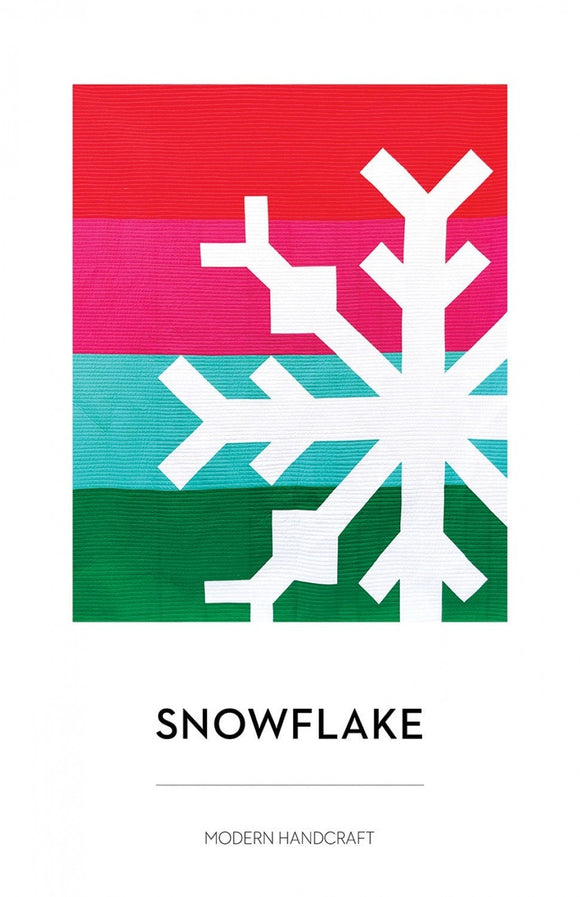Snowflake Pattern by Nicole Daksiewicz MHC009  Paper Quilt Pattern