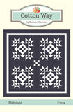Midnight Quilt Pattern by Bonnie Olaveson of Cotton Way  CW1034P