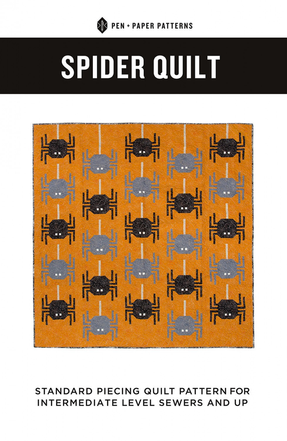 Spider Quilt Quilt Pattern PAP22 from Pen & Paper Patterns By Lindsey 58 x59