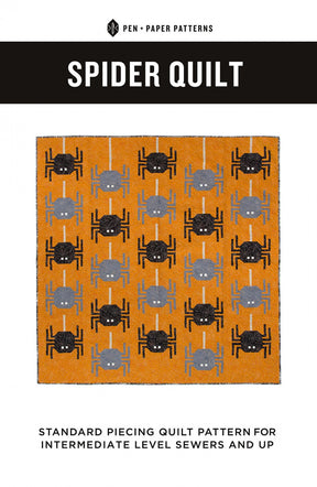 Spider Quilt Quilt Pattern PAP22 from Pen & Paper Patterns By Lindsey 58 x59