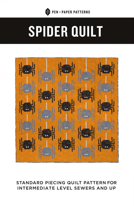 Spider Quilt Quilt Pattern PAP22 from Pen & Paper Patterns By Lindsey 58 x59