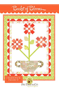 Basket of Blooms Fig Tree Quilts Pattern Only FTQ1703