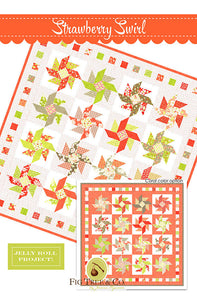 Strawberry Swirl Tree Quilts Pattern Only FTQ1705