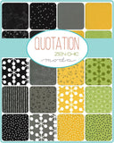 Quotation Charm Pack  1730PP by Zen Chic for Moda Fabrics bin 10
