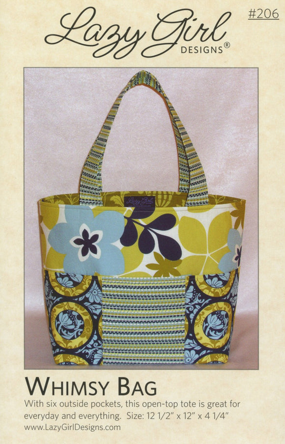Whimsy Bag From Lazy Girl Designs - Joan Hawley By Hawley, Joan LGD206