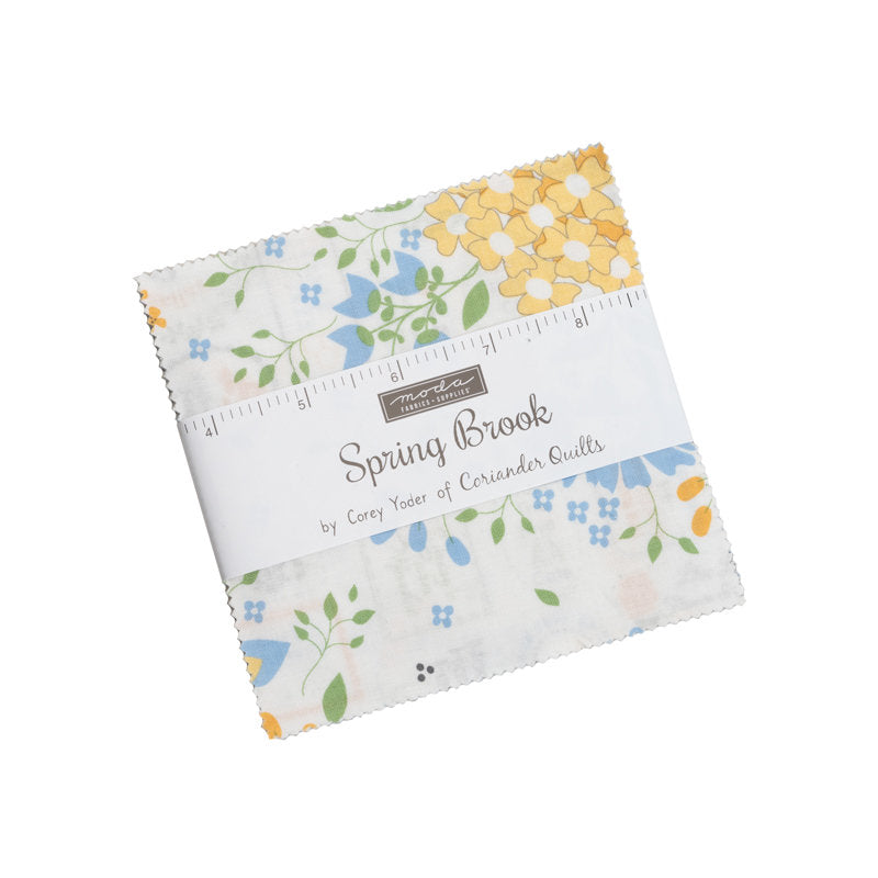Spring Brook Charm Pack by Corey Yoder Little Miss Shabby for Moda Fabrics 29110PP