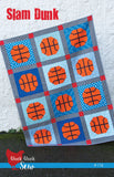 Slam Dunk Quilt Pattern Beginner Friendly, Paper Pattern only CCS176 by Allison Harris for Cluck Cluck Sew