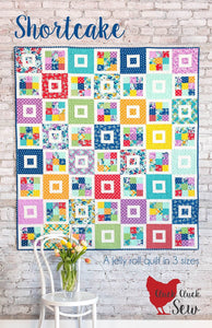 Shortcake Quilt Pattern, Paper Pattern only CCS122 by Allison Harris for Cluck Cluck Sew