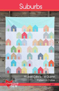 Suburbs Quilt Pattern, Paper Pattern only CCS137 by Allison Harris for Cluck Cluck Sew