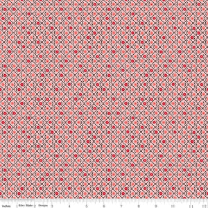 Flea Market Needlepoint Pink C10224 PINK by Lori Holt for Riley Blake