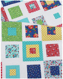 Skipping Squares Quilt Pattern, Paper Pattern only  CCS112 by Allison Harris for Cluck Cluck Sew
