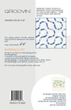 Grovin' - Printed PATTERN only By Zen Chic Quilt size is 65 inches x 65 inches