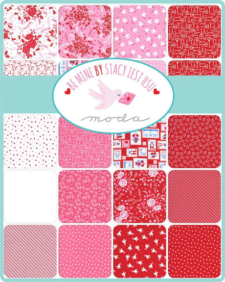 Be Mine Mini Charm Pack 2.5" by Stacy Iest Hsu 2070MC bin 16