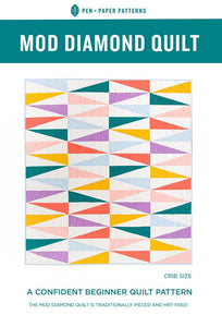 Mod Diamond Quilt -  891PAPP From Pen & Paper Patterns By Lindsey Neill