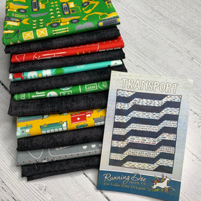 Transport Quilt Kit Brights 49" x 60"