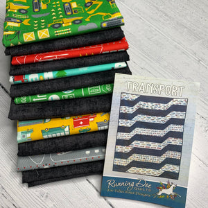 Transport Quilt Kit Brights 49&quot; x 60&quot;