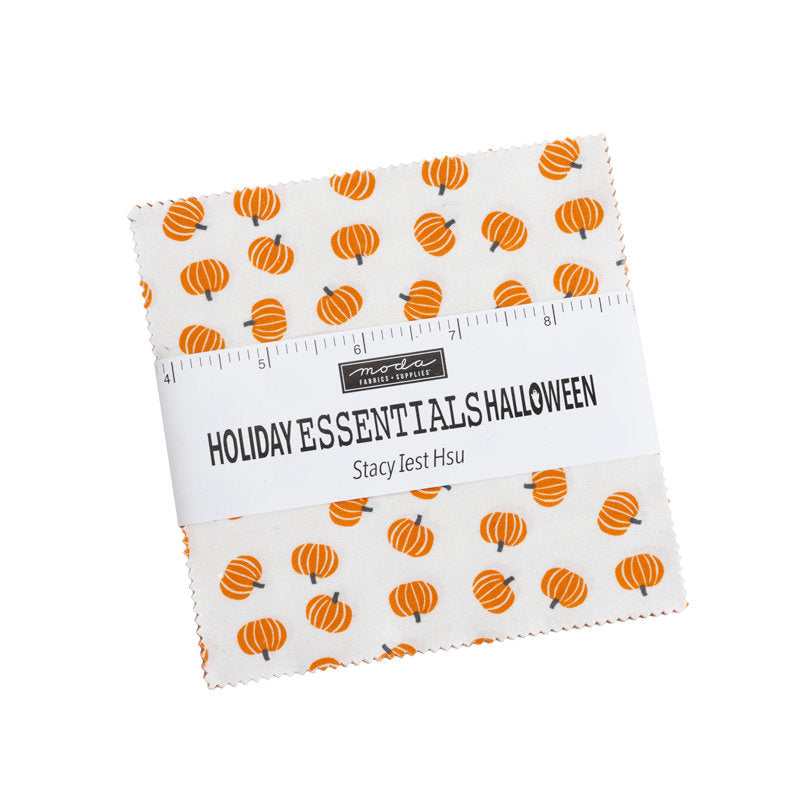Holiday Essentials Halloween 5&quot;  Charm  Pack  20730PP by Stacy Iest Hsu for Moda Fabrics