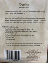 Domino Printed Pattern RQC 448 Miss Rosie Miss Rosies Quilt Co