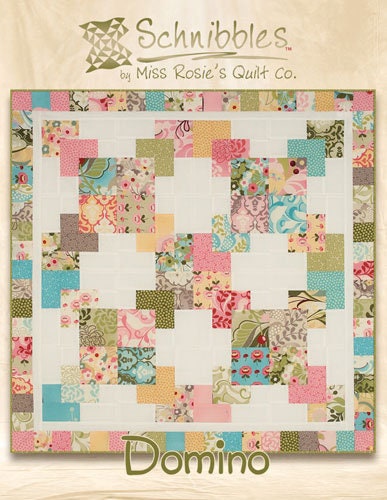Domino Printed Pattern RQC 448 Miss Rosie Miss Rosies Quilt Co