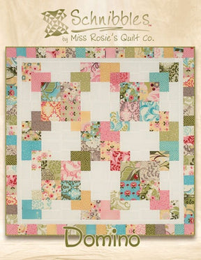 Domino Printed Pattern RQC 448 Miss Rosie Miss Rosies Quilt Co