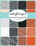 Midnight Magic 2 Mini Charm 2.5" 24100MC by April Rosenthal Prairie Grass for Moda Fabrics bin 48