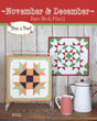 Barn Block Mini&#39;s November & December TAT332 From This and That by Sherri Falls