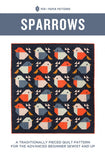 Sparrows Quilt Pattern Pattern PPP25 from Pen & Paper Patterns By Lindsey 65 x 71
