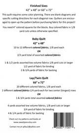 Running with Scissors SJ111, Paper pattern  by Sweet Jane's Quilting and Design