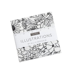 Illustrations Charm Pack 5&quot;  11500pp by Alli K Design for Moda Fabrics