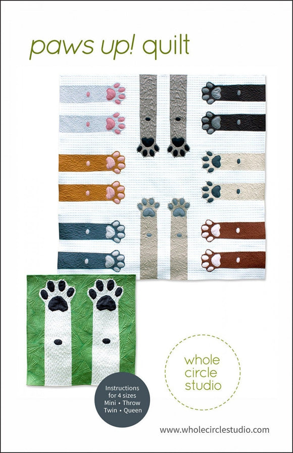 Paws Up Quilt pattern WCS025