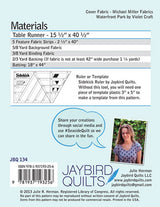 Seaside Printed Pattern by Jaybird Quilts By Julie Herman JBQ169